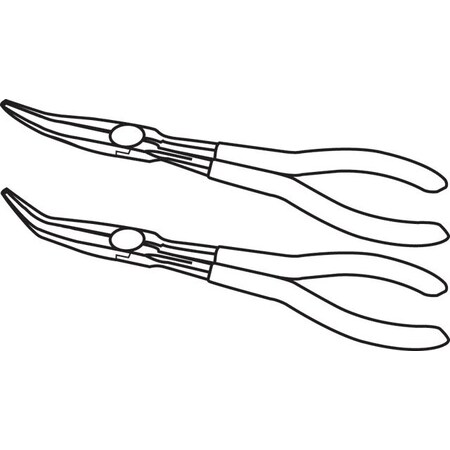 Curved Nose Pliers Set